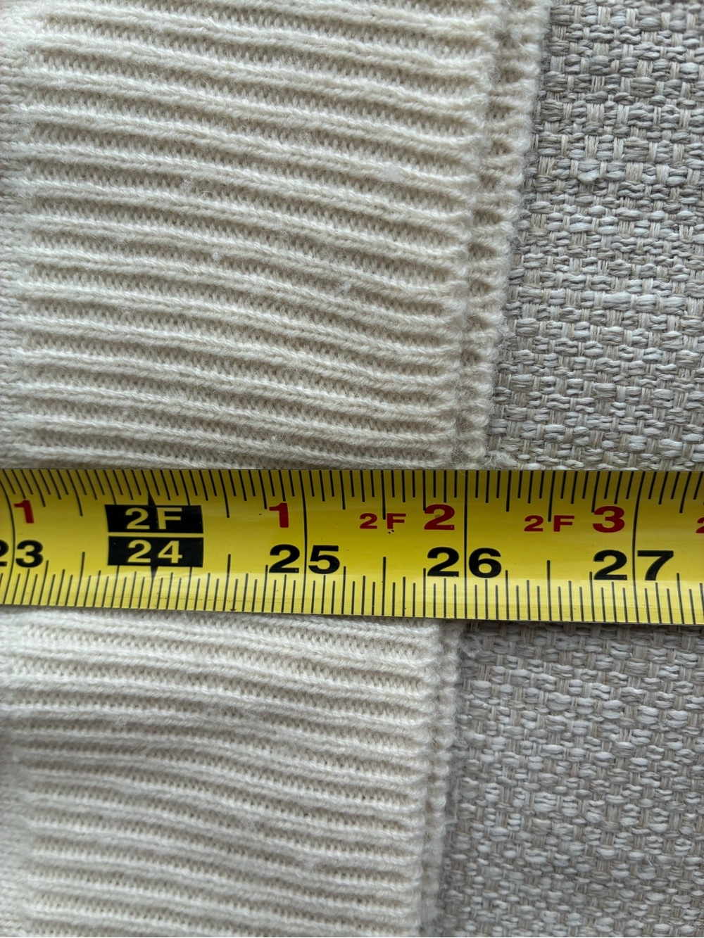 PARKE Sweater Women’s Small Wool Cashmere Cream - Picture 7 of 9